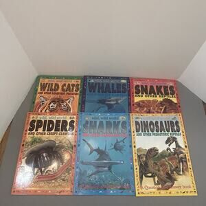 Wild, Wild World A Question and Answer Book Animal Series Paperback Lot of 6